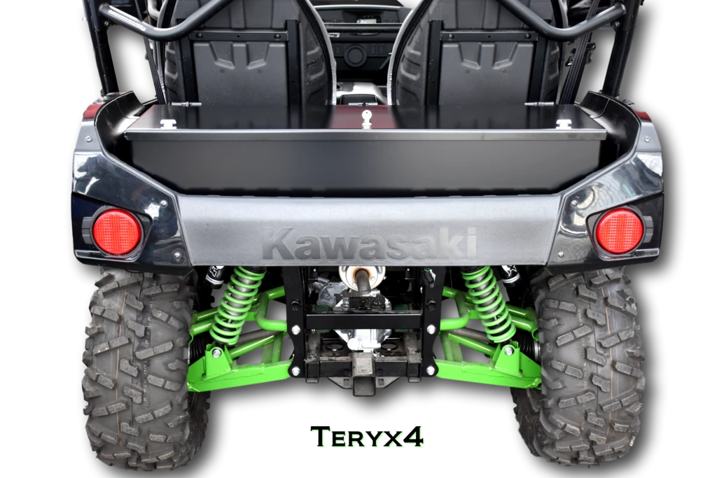 Hi-Standard Outfitters Kawasaki Teryx / Teryx4 Rear Cargo Aluminum Lockable Storage Tool Box