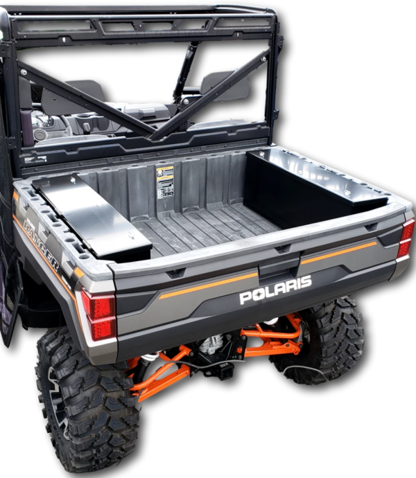 New Style Polaris Ranger Storage Security Box - Water/ Dust Resistant,  Lockable, Secure