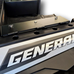 Polaris General 1000 Rear Cargo Side Storage Box aluminum weatherproof secure lockable durable