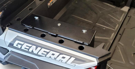 Polaris General 1000 Rear Cargo Side Storage Box aluminum weatherproof secure lockable durable