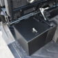 Polaris Ranger XD 1500 under seat storage security box, lockable weather resistant tool box