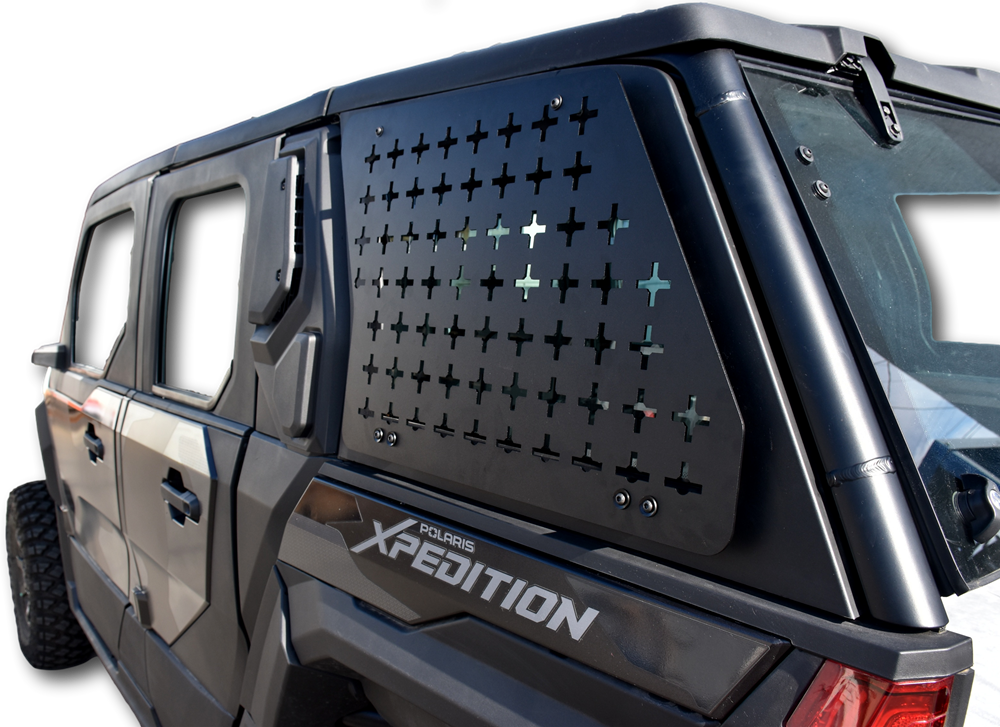 Polaris Xpedetion ADV External MOLLE Panels, Heavy Duty Alum Build