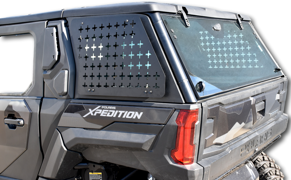 Polaris Xpedetion ADV External MOLLE Panels, Heavy Duty Alum Build