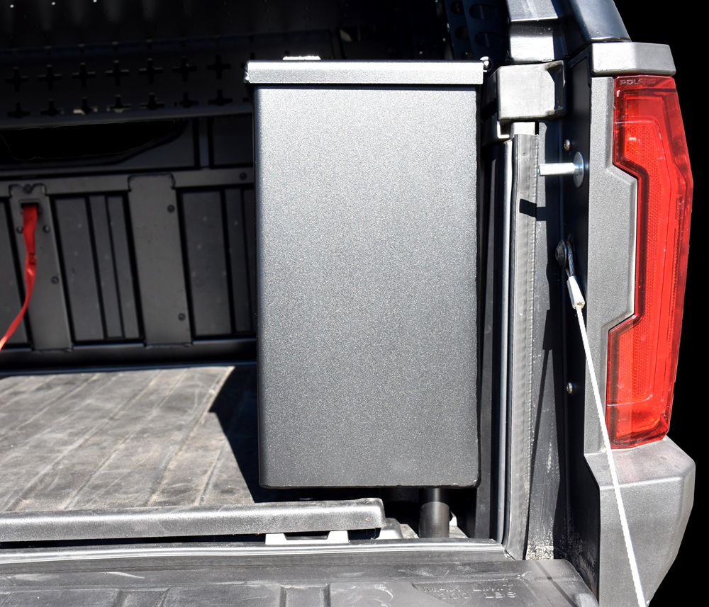 Polaris Xpedetion ADV Rear Cargo Side Mounted Storage Security Lockable Box