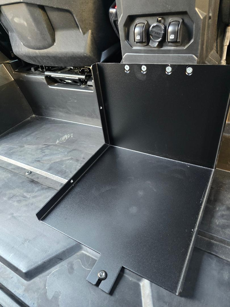 Polaris Xpedetion XP/ ADV Crew Rear Center Console – Water/ Dust Resistant, Lockable, Secure, Heavy Duty Aluminum Build